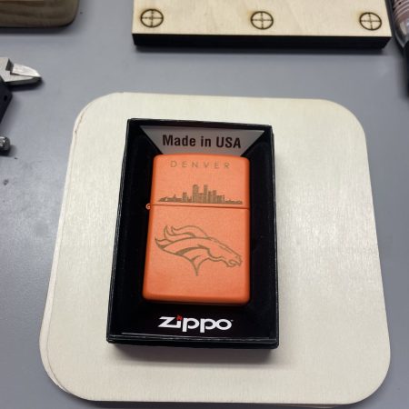 Custom Laser Engraved Zippo